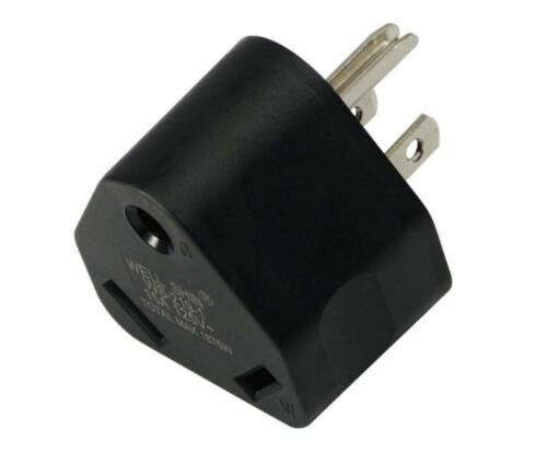 30 Amp RV Male Plug To 15/20 Amp Female Connector RV Adapter Standard US Plug