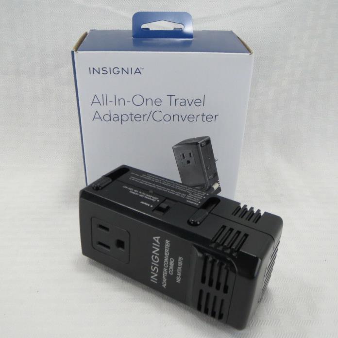 ISIGNIA - ALL-IN-ONE TRAVEL ADAPTER / CONVERTER - NS-MTA1875