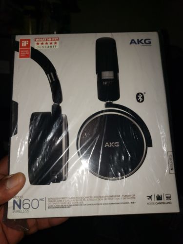 AKG N60NC Wireless Headphones - Black