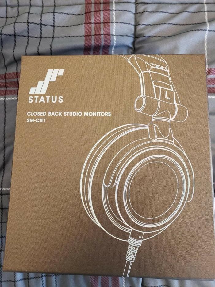 Status Audio CB 1 Closed Back Wired Over the Ear Headphones - Black