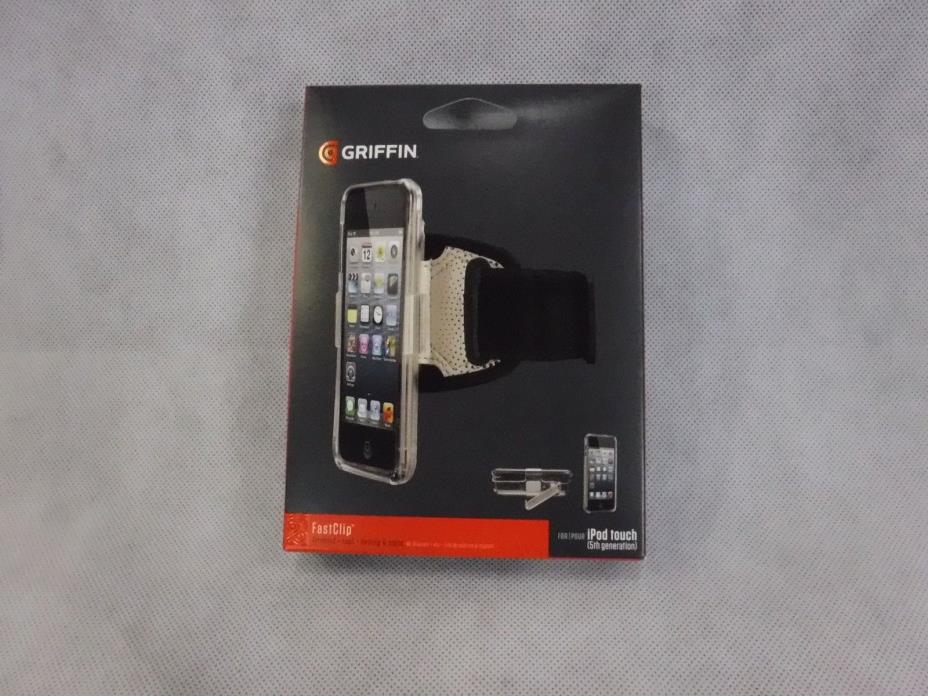 Griffin FastClip Armband for IPod Touch (5th,6th) Gen Belt clip and stand. i25