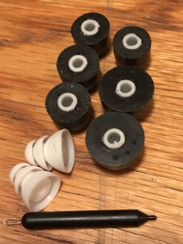 SHURE Foam Sleeve Ear bud tips For SE215 SE315 SE425 SE535 SE846 In Ear Monitors