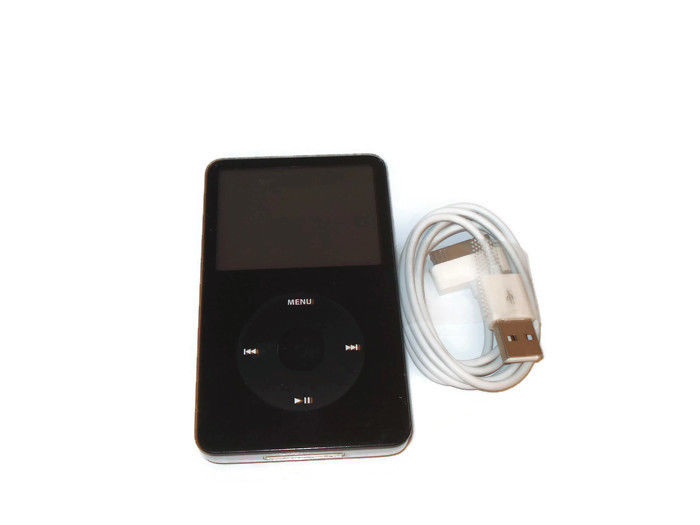 Apple iPod  5th Generation Black (80 GB)/Charge cable/8000 TRACKS/WORKS!