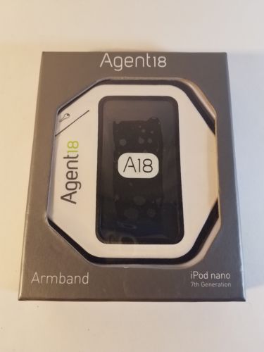 Agent 18 iPod Nano Armband Black/White 7th Generation NEW IN BOX