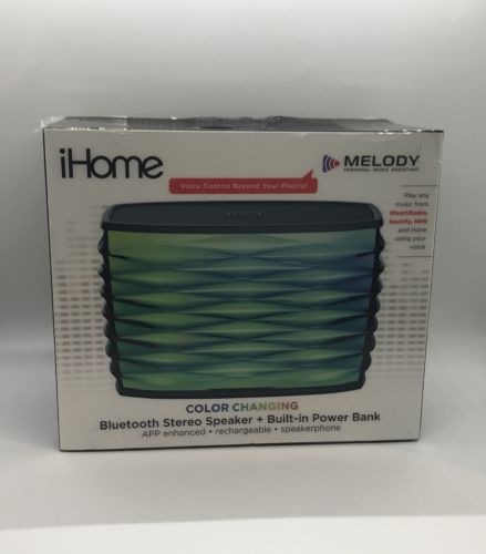 IHOME COLOR CHANGING BLUETOOTH SPEAKER (IBT85B)