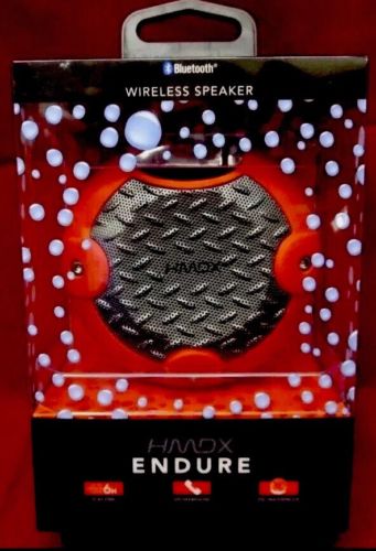Speaker Wireless Bluetooth HMDX Endure Portable Rechargeable Clip Sealed New!