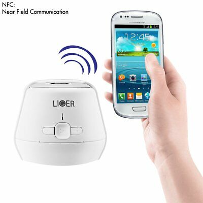 Liger NFC Mini Portable Bluetooth Speaker With Hands Free Calling Built-In Mic..