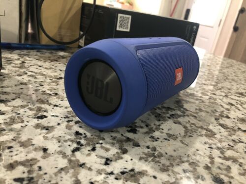 JBL Charge 2+ Plus Splashproof Portable Bluetooth Wireless Speaker Blue