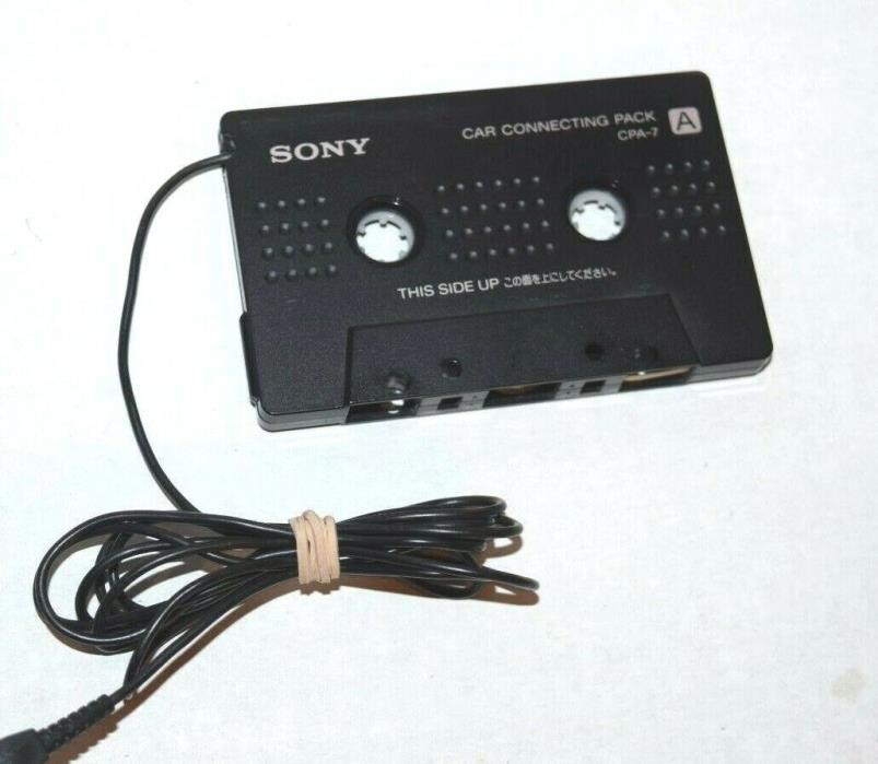 Sony Car Connecting Pack Cassette Tape Adapter CPA-7