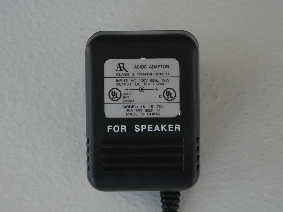 AR AW871 A/C Adapter (Original)