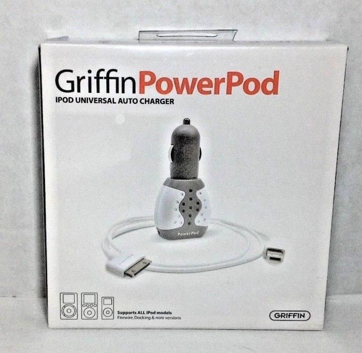 Griffin PowerPod universal auto charger for ipod New part no. T9451ZM/A
