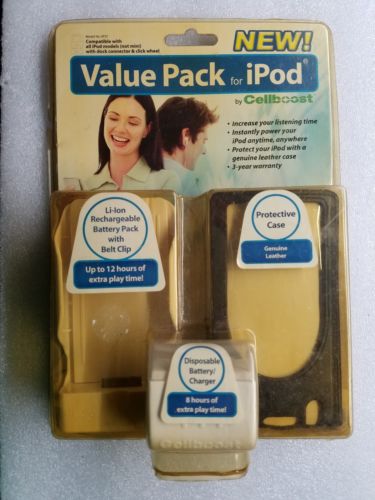 Cellboost VPST Rechargeable Battery Bundle for iPod, iPod Photo, and iPod Video