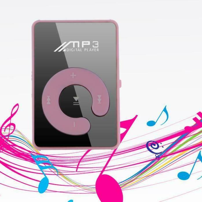 Mini Fashion Clip Sport USB Micro SD TF Mirror C Button MP3 Music Media LKR8 10