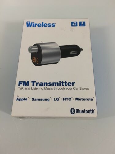 Just Wireless 20081 Bluetooth FM Transmitter with Hands-Free Calling and 2 USB