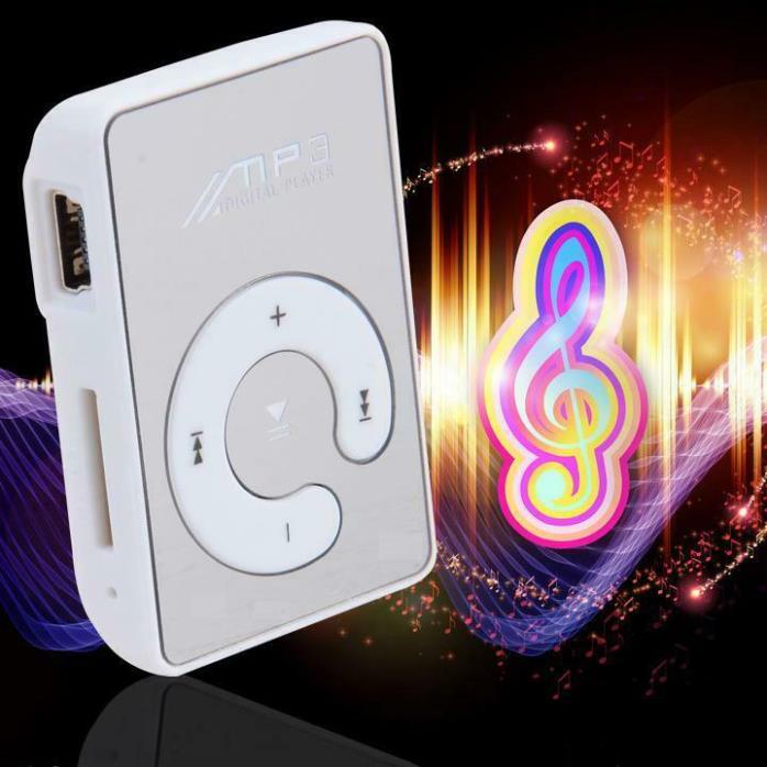 Mini Clip USB MP3 Music Media Player With Micro TF/SD card Slot Support IXH4 07