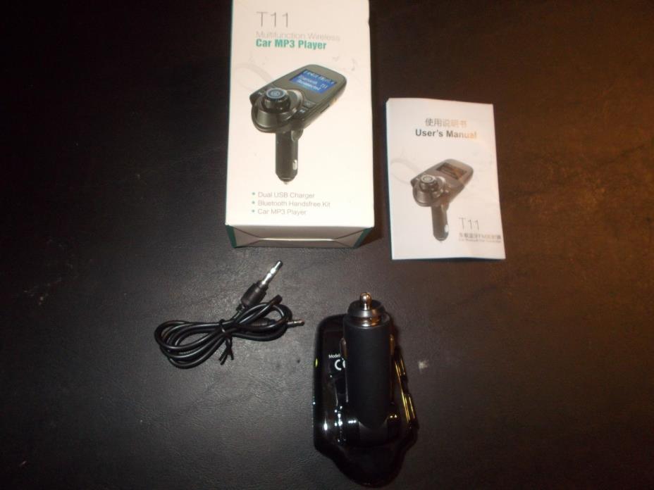 NEW T11 MULTIFUNCTION WIRELESS CAR MP3 PLAYER