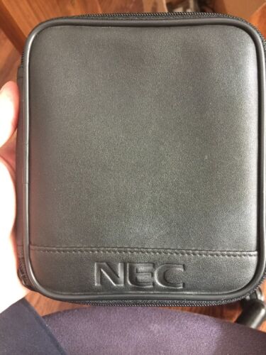 Original NEC  , Leather Media Case, Bag, Carrying Case