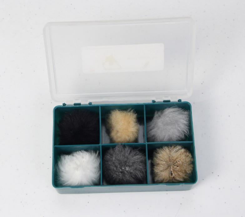 WindCutter Microphone Fur Windscreens for Lavalier Mics (6 Different Colors)