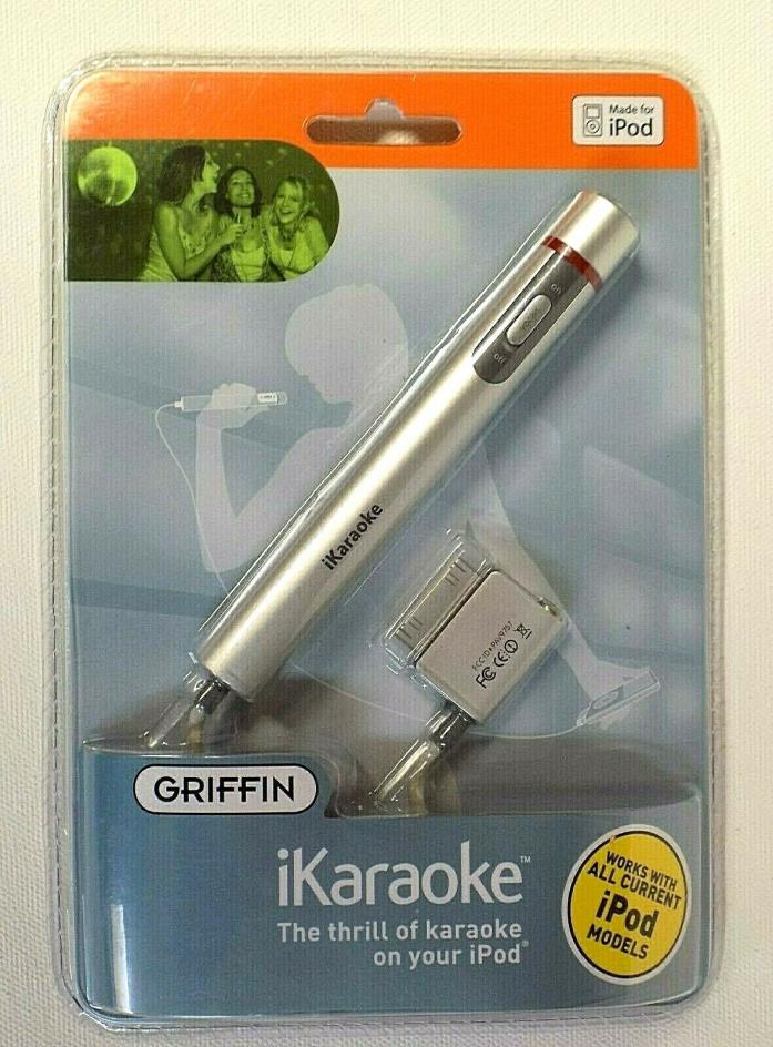 *BRAND NEW* Sealed Griffin iKaraoke For Ipod Karaoke Microphone
