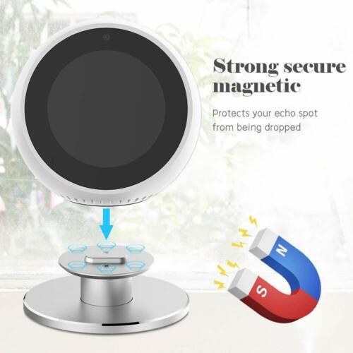 360°Degree Rotation Full Aluminum Mount with Strong Magnetic For Echo Spot Stand