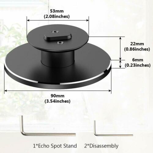 360 Flexible Rotation Bracket Base Stand for Echo Spot Stand Smart Speaker