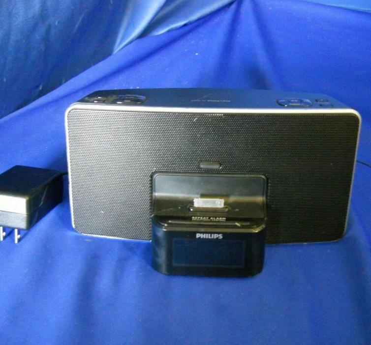 Philips DC220/37 Alarm Clock Radio iphone Docking Station