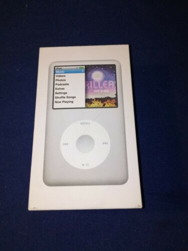 Packaging Box Only For iPod Classic 7th Generation Silver 160GB