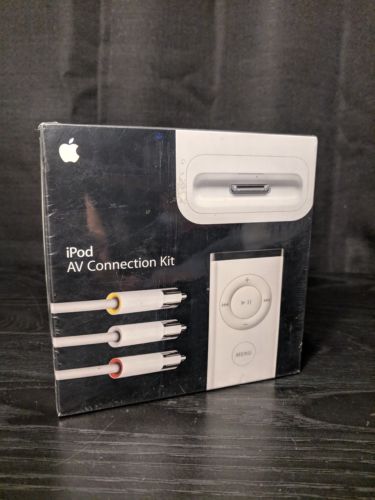 *BRAND NEW IN RETAIL PACKAGING* Apple iPod AV Connection Kit