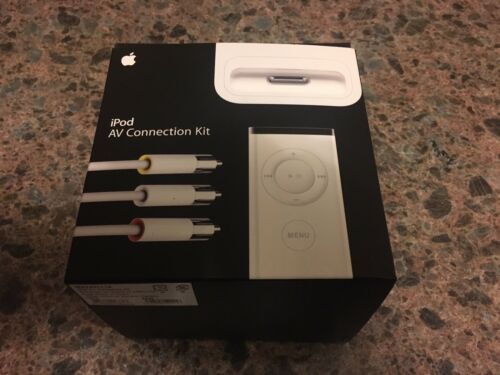 APPLE AV CONNECTION KIT FOR IPOD WITH DOCK REMOTE AND CHARGER MA242LL/A