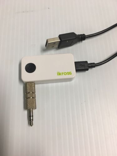 iKross Bluetooth 3.0 Wireless Audio Stereo Music Streaming Receiver w 3.5mm Jack