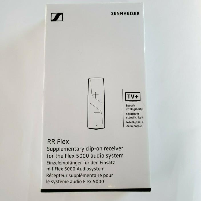 Sennheiser RR Flex Supplemental Clip-on Receiver For Flex 5000 Audio System