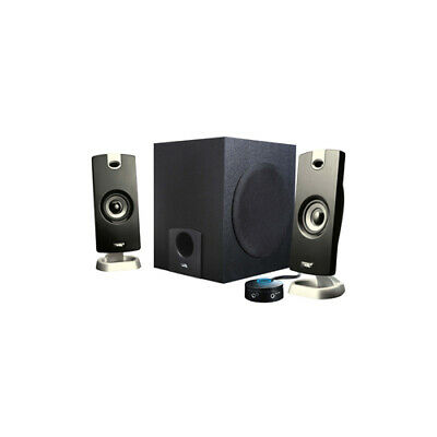 CYBER ACOUSTICS CA-3090 3PC SPEAKER SYSTEM 7RMS WATTS