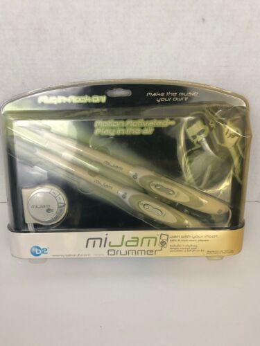 B2 MiJam Drummer Motion Activated Electronic Drumsticks - Air Drum Like A Pro!