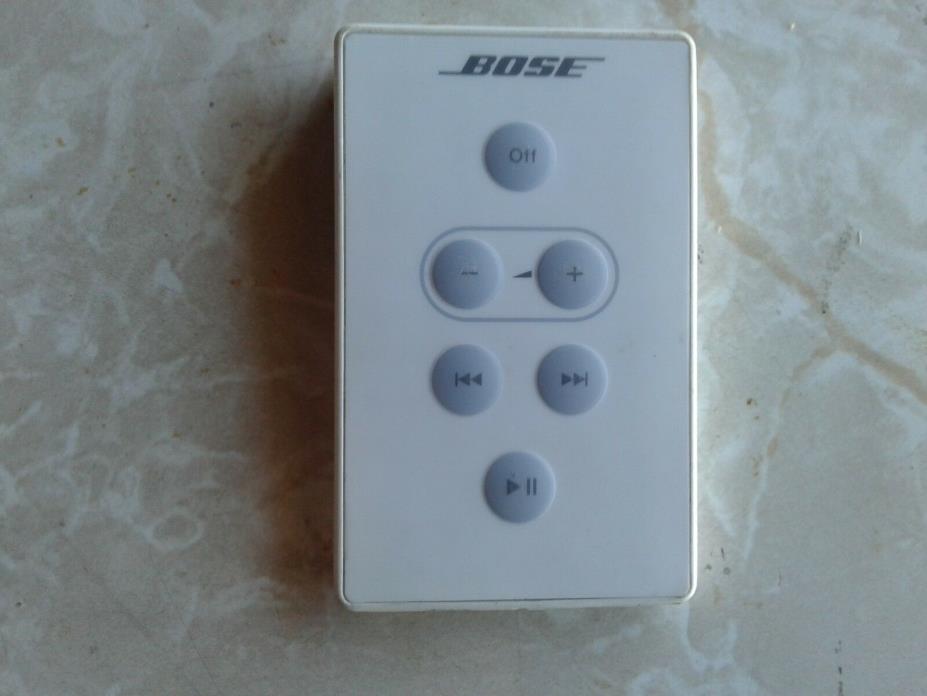 Bose SoundDock Digital Music System Remote Control Controller White