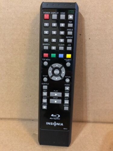 Insignia NB813 Remote For Blu-Ray DVD Player Model SVR08R157 Genuine Original