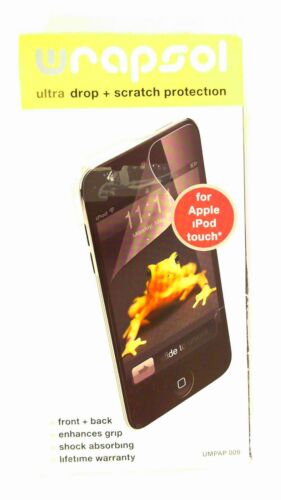 WrapSol 4CGMzf1 Ultra Drop & Scratch Protection For iPod Touch Case Clear