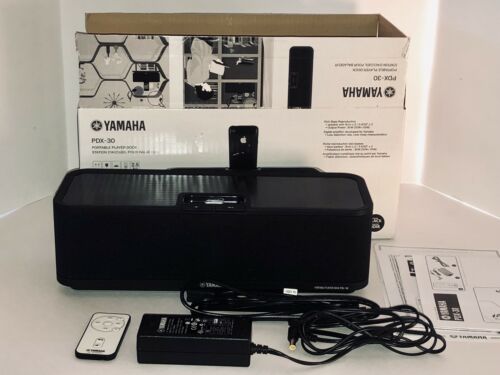 Yamaha Portable Player Dock PDX-30 For Apple Classic iPods & iPhones