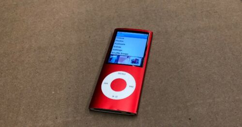 Apple iPod Nano 4th Generation A1285 8GB MP3 Music Player - PRODUCT RED Genuine
