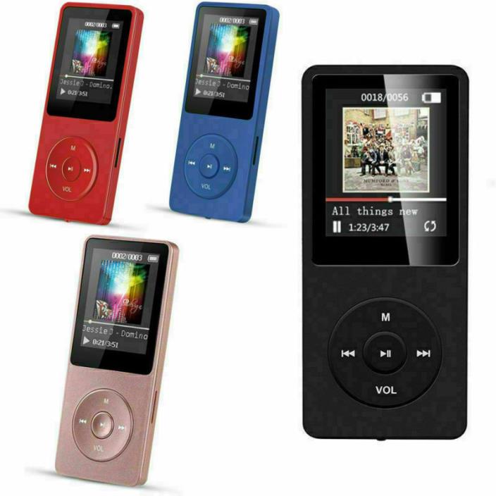 Portable 8GB Multifunction Music Lossless AVI MP3 Player 70 Hours Playback Sound