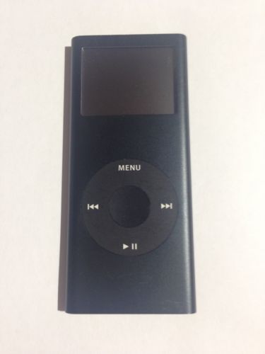 Apple iPod Nano 2nd Generation A1199 8GB BLACK AS IS