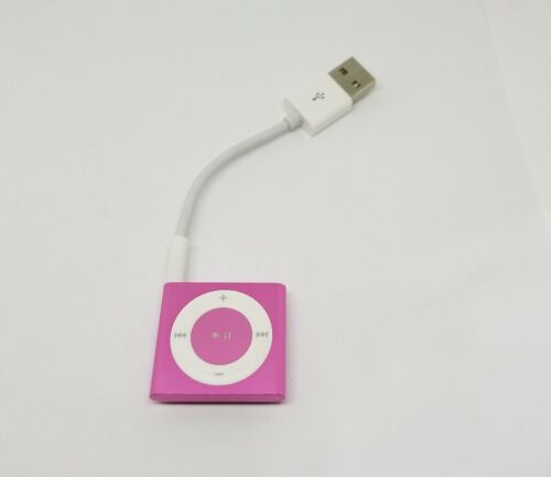 Apple iood shuffle 4th generation 2gb pink bundle