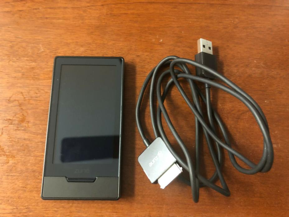 Microsoft Zune HD Black 1395 (16GB) Touchscreen Digital Media Player
