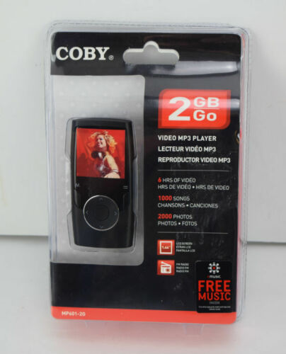 Coby MP601-2GBLK MP3 Player