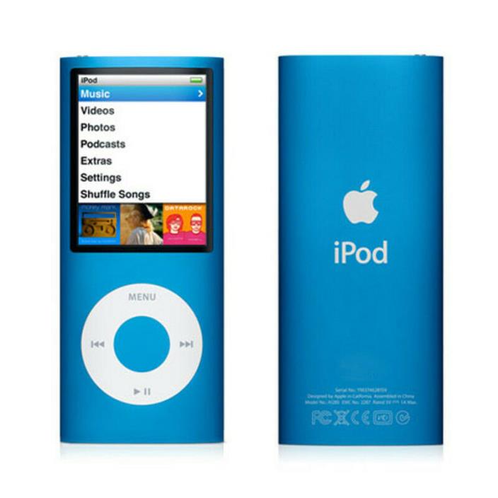 Apple iPod Nano 4th Generation Blue 8 GB - Pristine Condition (A)