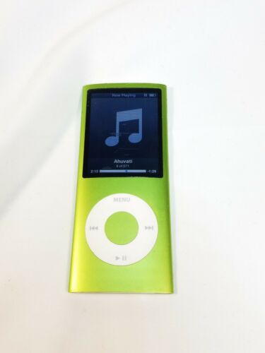iPod Nano 4th Generation 8 GB A1285 MP3 Player Lime Green