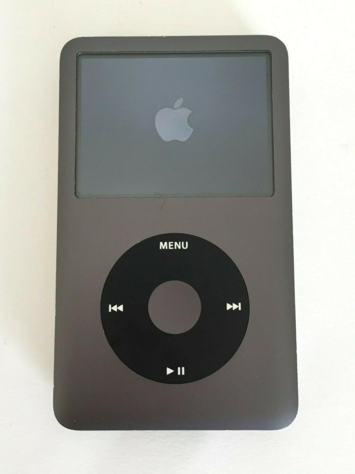 BROKEN Apple iPod classic 6th Generation Black 160GB - BAD HDD - SOFTWARE ISSUE