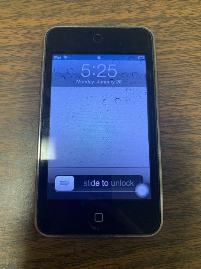 Apple iPod touch 3rd Generation Black (32 GB) Bad Power Button - Read