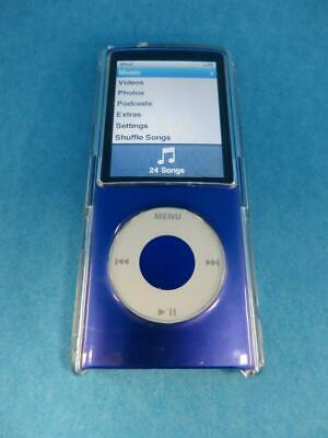 Apple iPod Nano 4th Gen Video A1285 Purple (8 GB) MP3 Player << WORKS GREAT!