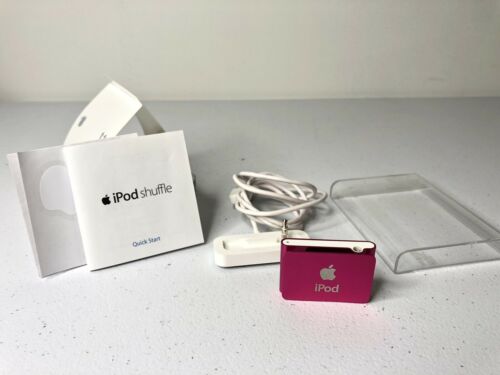 APPLE  iPOD  SHUFFLE  2ND GEN.  PINK  2GB  Loaded With Songs