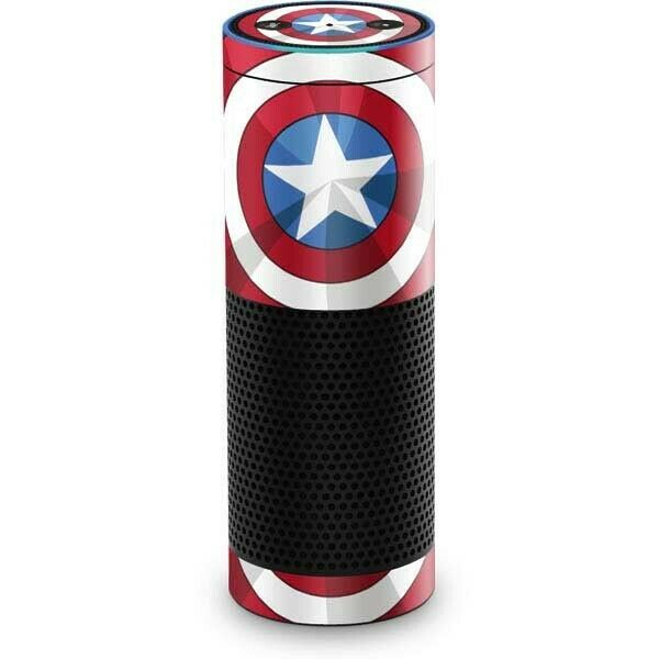 Marvel Avengers Captain America Emblem Amazon Echo Skin By Skinit NEW